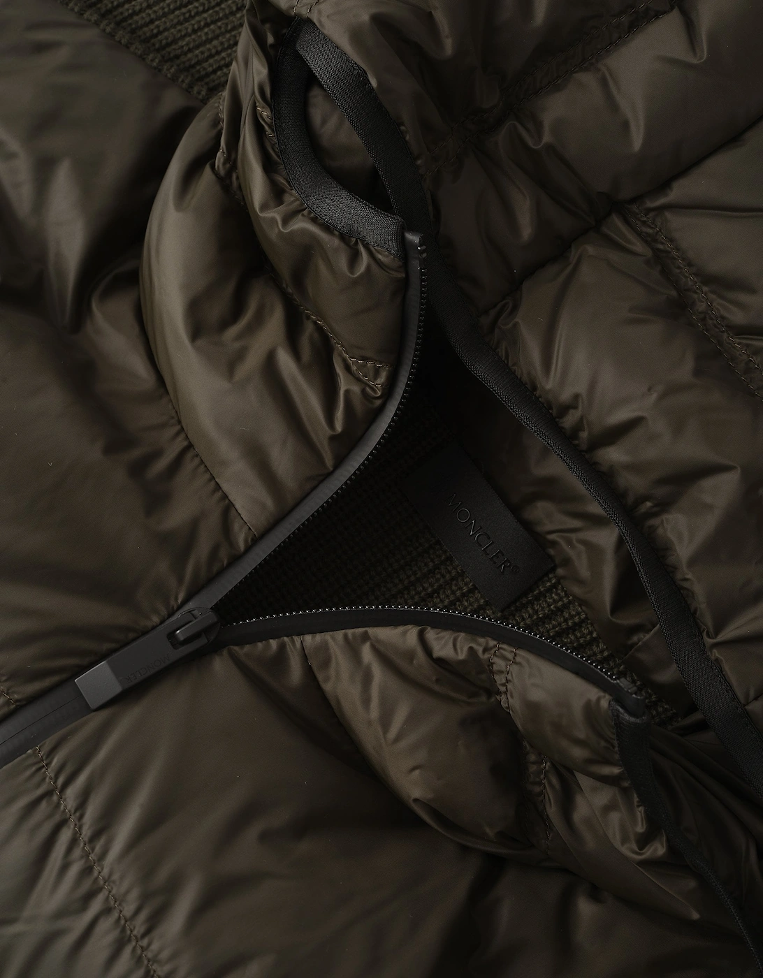 Hybrid Hooded Jacket Green