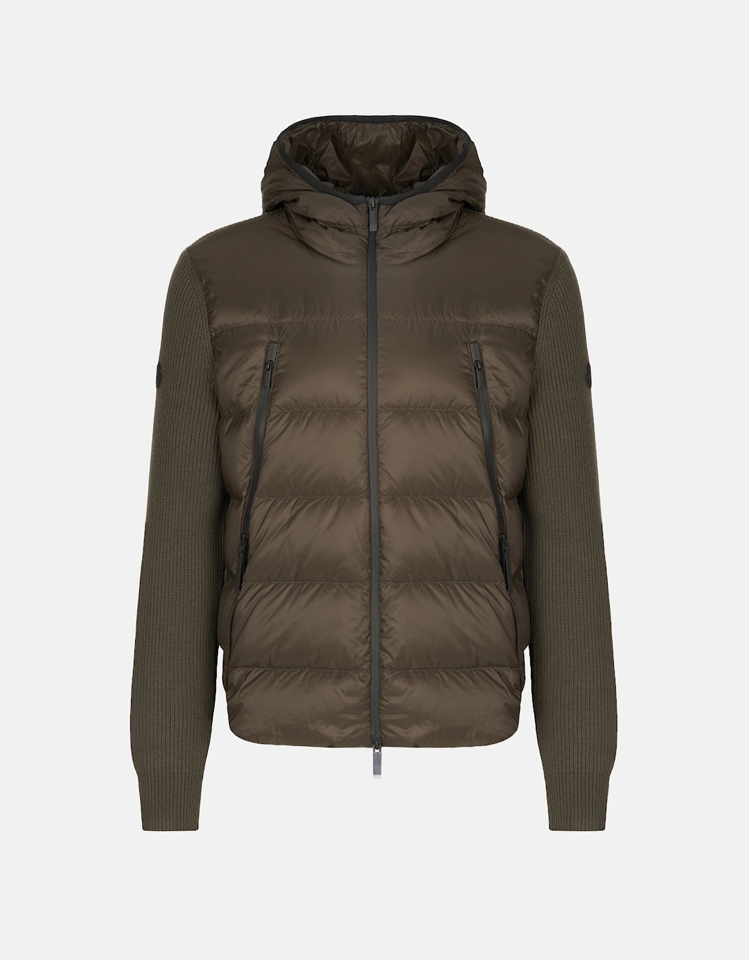 Hybrid Hooded Jacket Green
