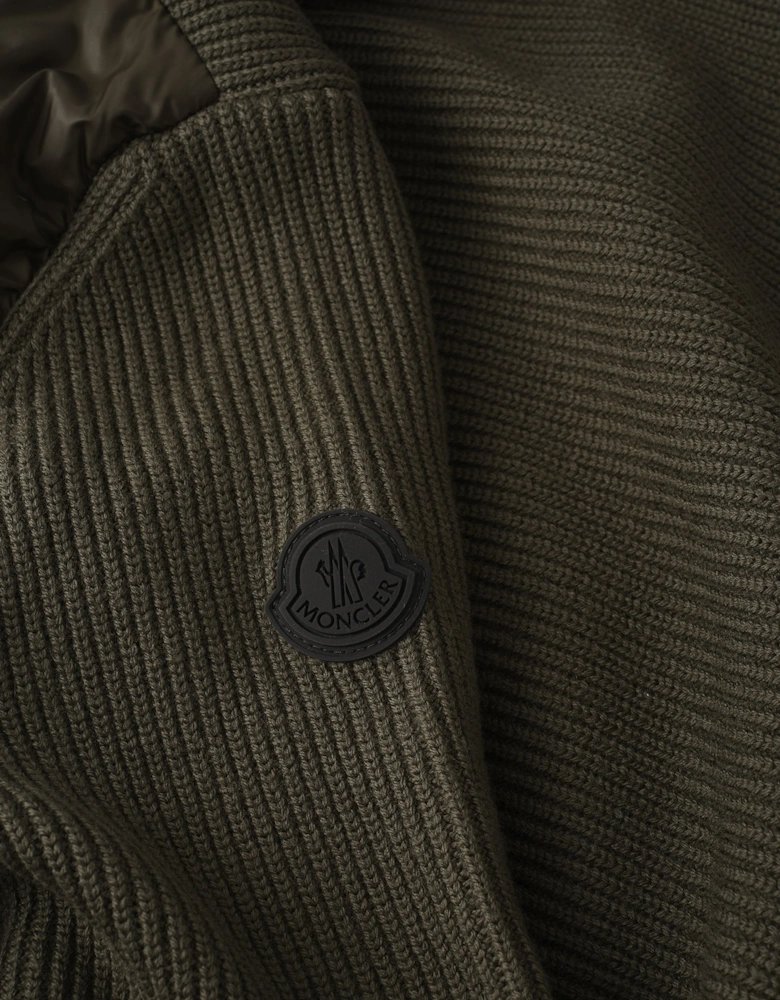 Hybrid Hooded Jacket Green