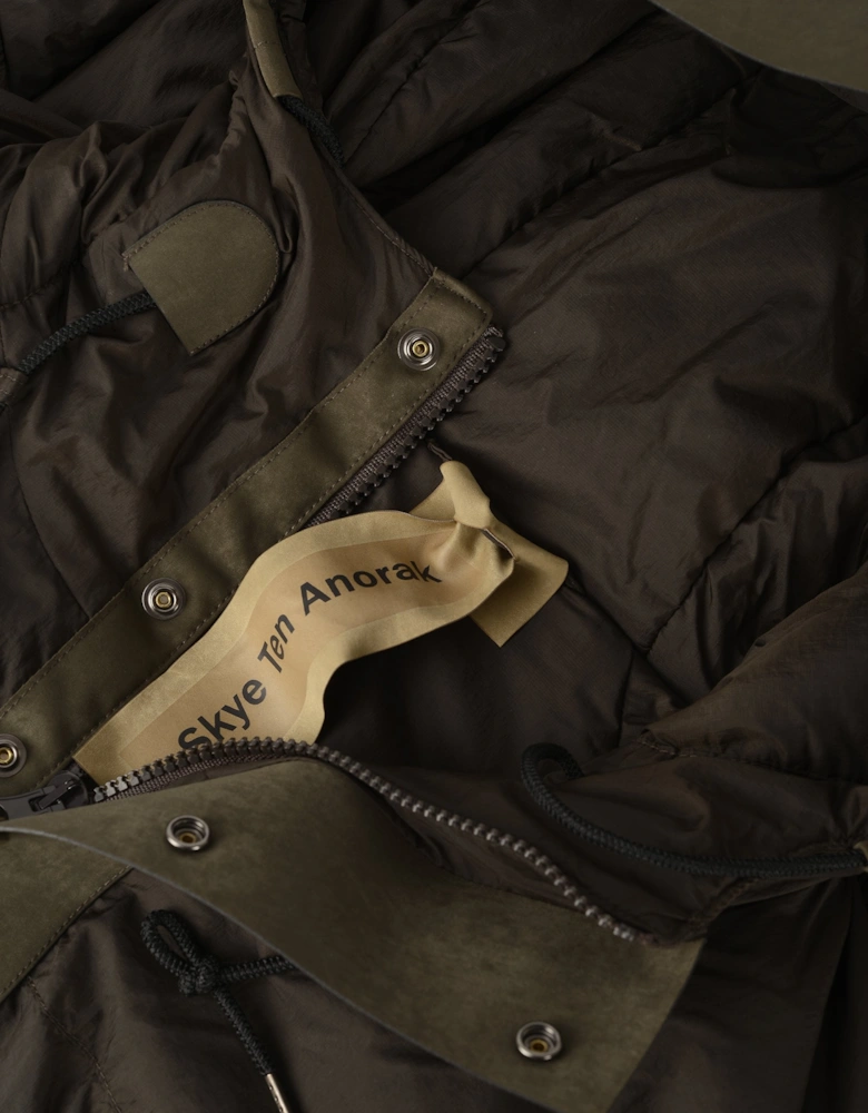 Skye Ten Anorak Green
