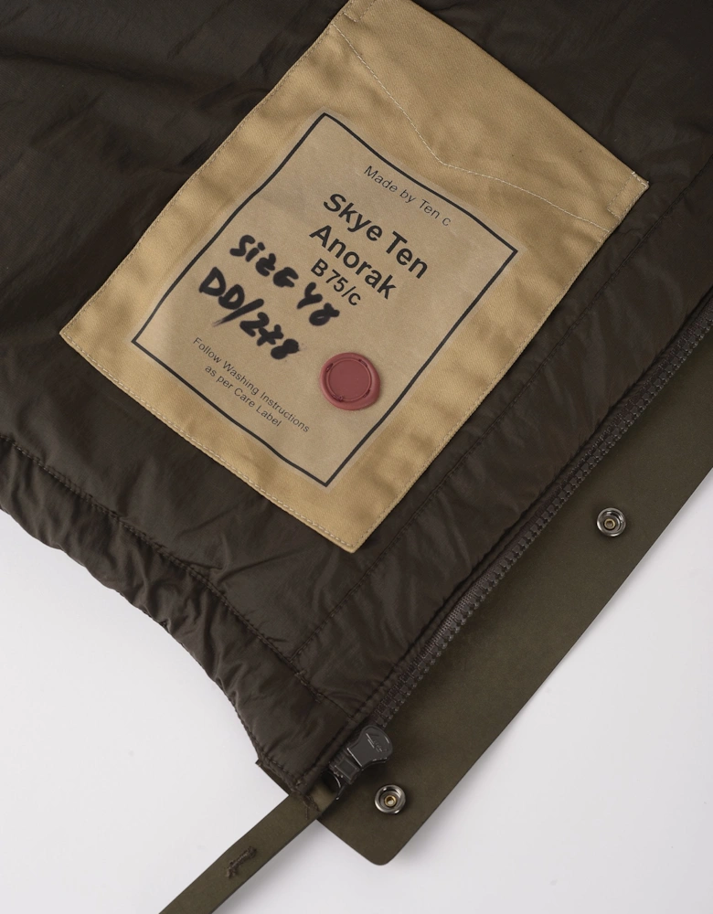Skye Ten Anorak Green