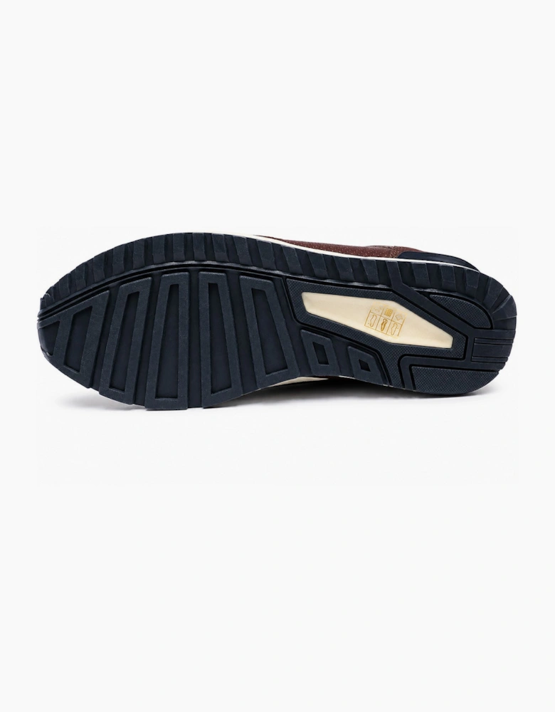 Front Pace leather trainer BROWN