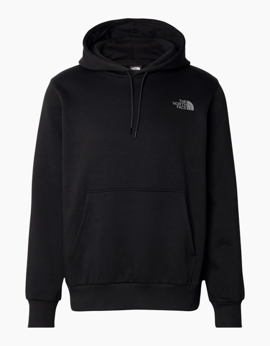 The North Face Hoodie Mens Hood Logo Pullover Casual Hooded Sweatshirt Black