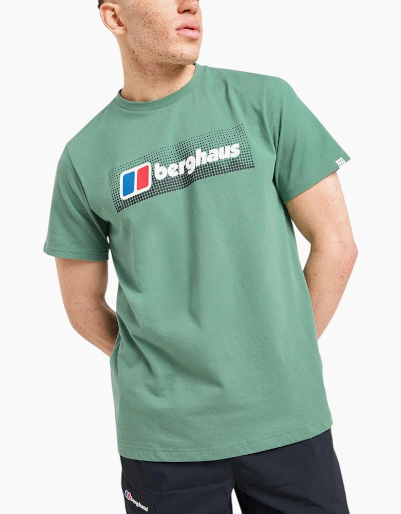 Berghaus Mens T Shirt Dot Maintain Logo Crew Neck Short Sleeve Cotton Summer Tee