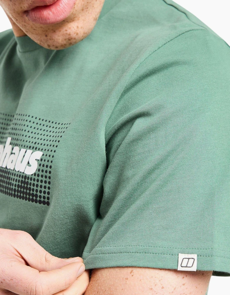 Berghaus Mens T Shirt Dot Maintain Logo Crew Neck Short Sleeve Cotton Summer Tee