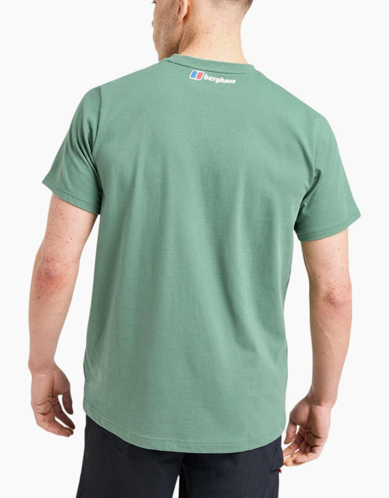 Berghaus Mens T Shirt Dot Maintain Logo Crew Neck Short Sleeve Cotton Summer Tee