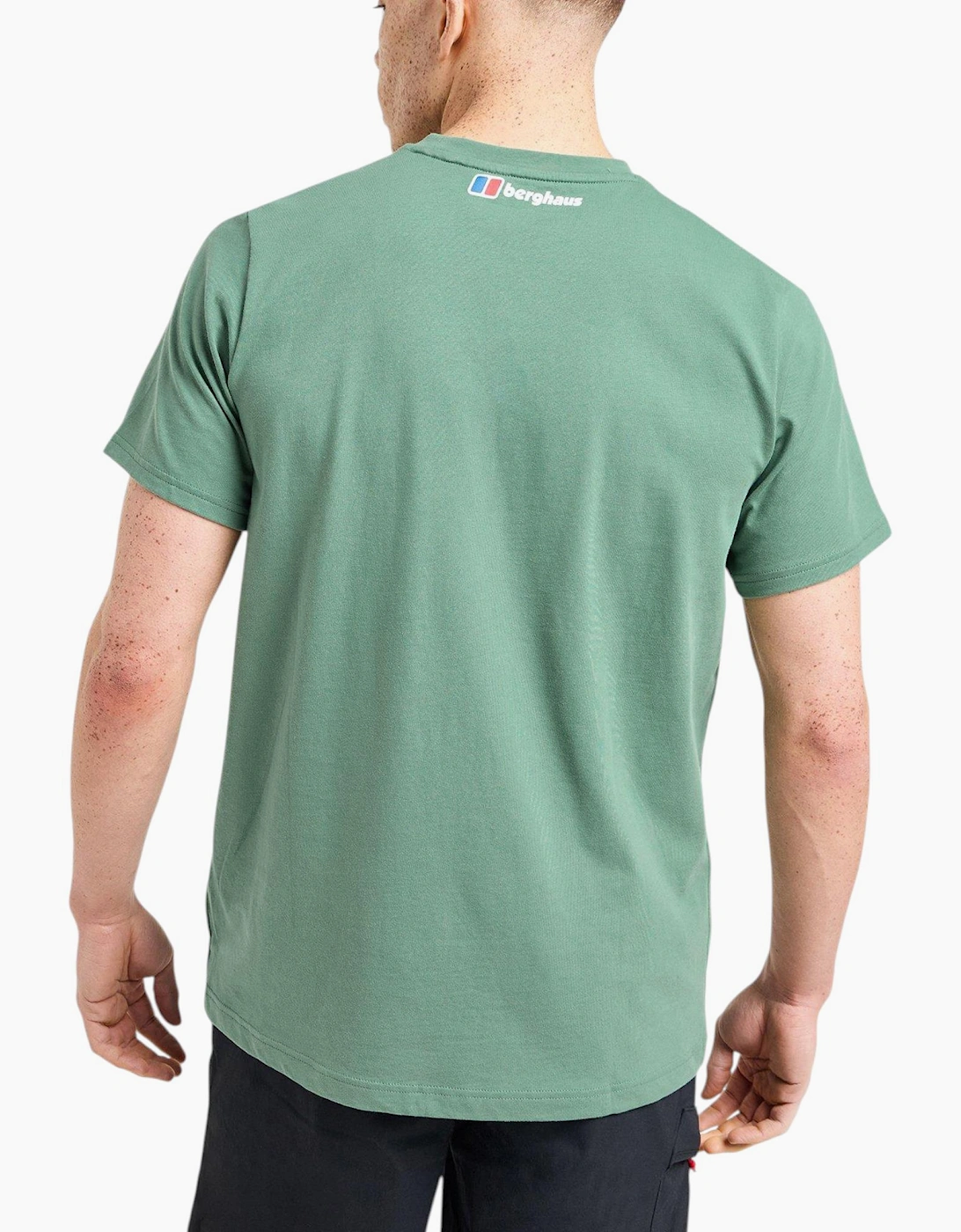 Berghaus Mens T Shirt Dot Maintain Logo Crew Neck Short Sleeve Cotton Summer Tee
