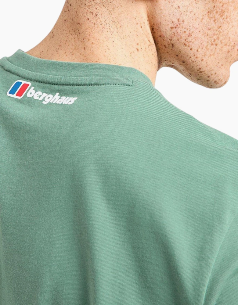 Berghaus Mens T Shirt Dot Maintain Logo Crew Neck Short Sleeve Cotton Summer Tee
