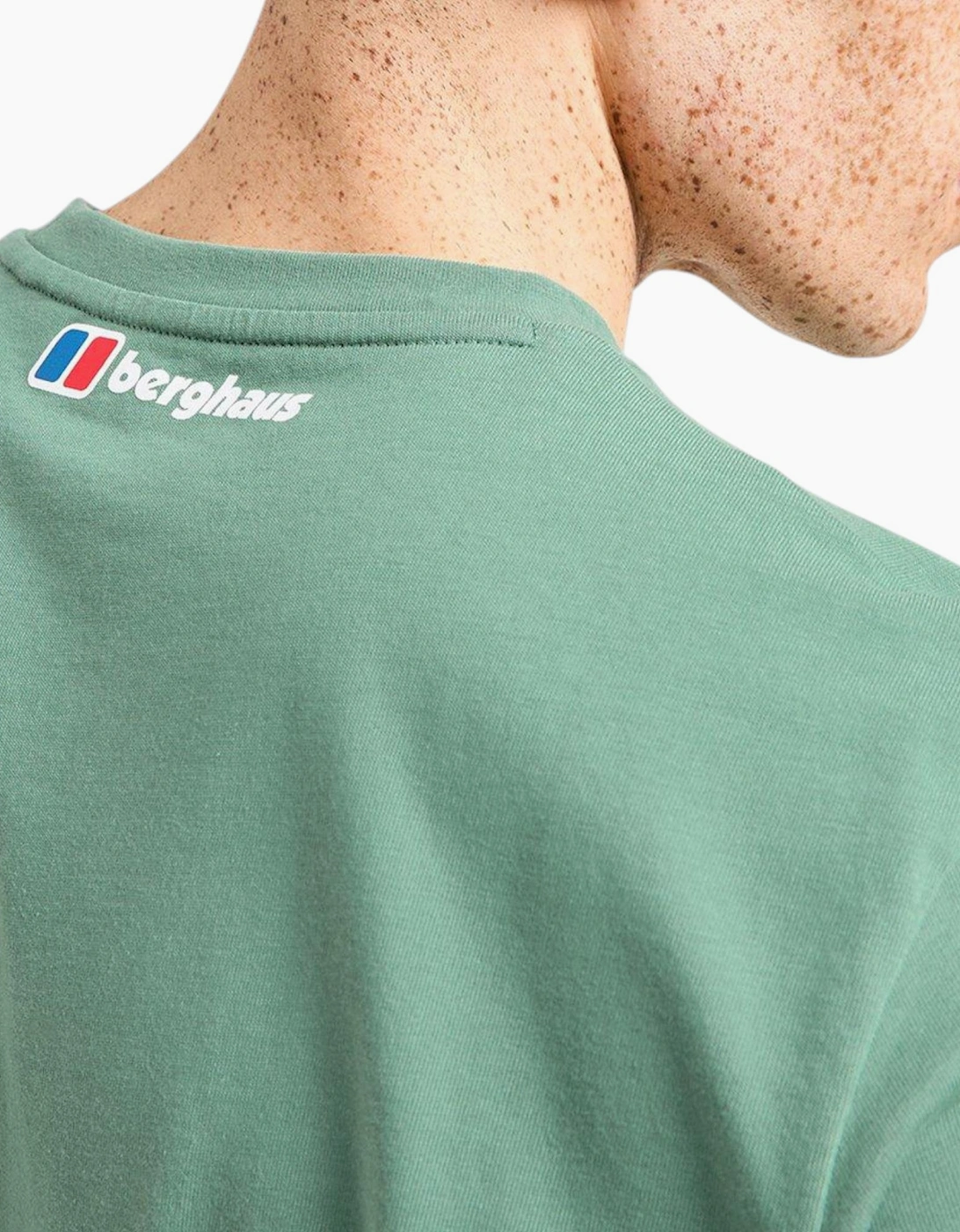 Berghaus Mens T Shirt Dot Maintain Logo Crew Neck Short Sleeve Cotton Summer Tee