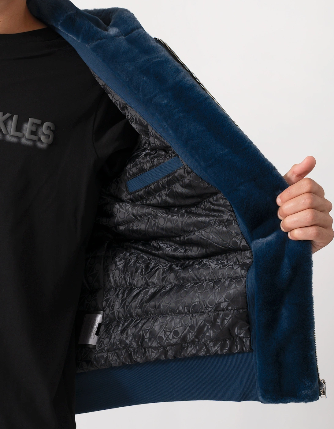 Moose Knuckles Classic Bunny 3 Mens Fleece Hoodie - Nightfall 2017