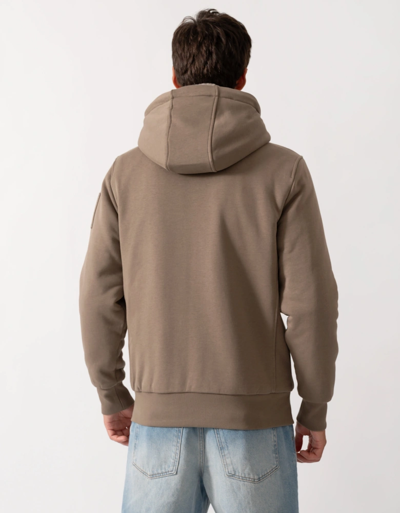 Moose Knuckles Classic Bunny 3 Mens Fleece Hoodie - Ashen 2019