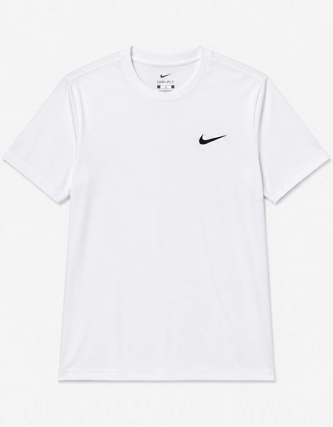 Nike Mens Hyverse Dri-FIT UV Fitness Sportswear T Shirt in White