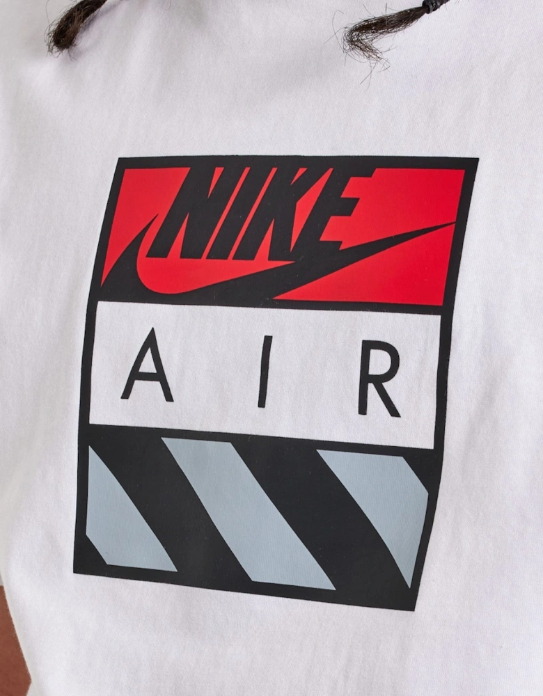 Nike Mens M90 Hazard Cotton Sportswear T Shirt in White