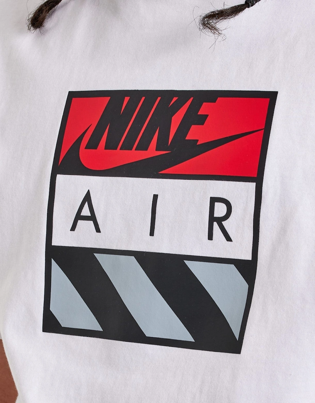 Nike Mens M90 Hazard Cotton Sportswear T Shirt in White
