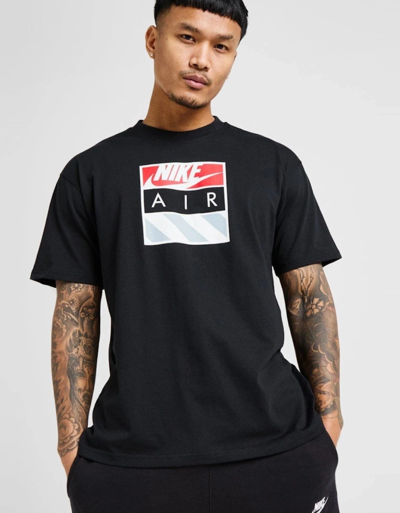 Nike Mens M90 Hazard Cotton Sportswear T Shirt in Black