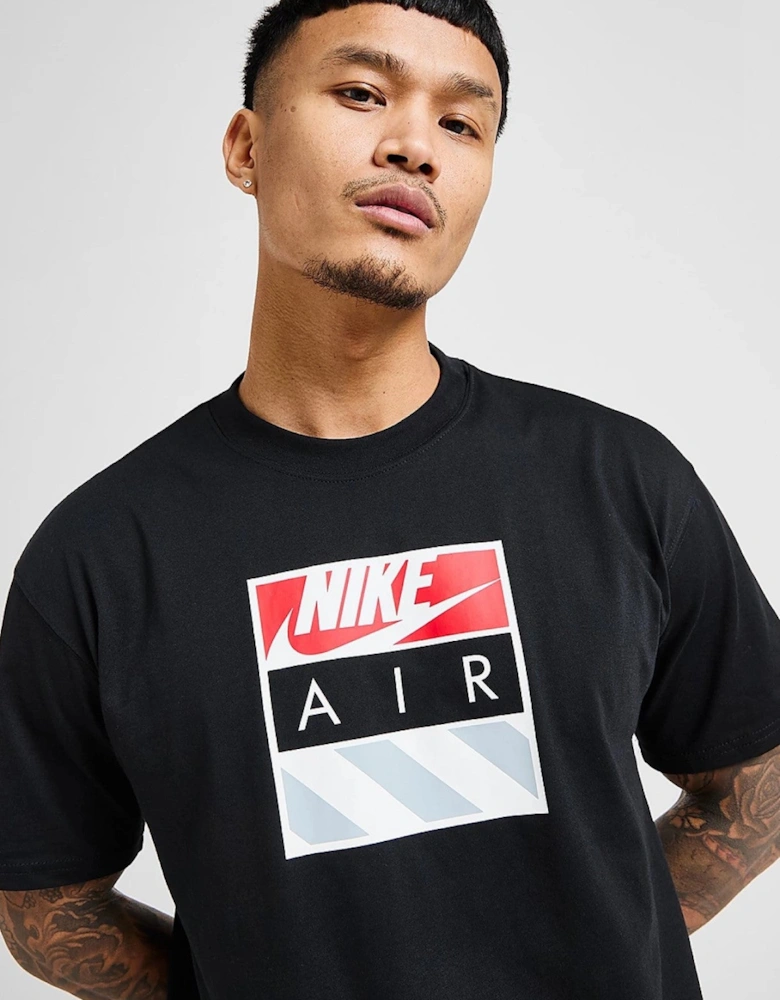Nike Mens M90 Hazard Cotton Sportswear T Shirt in Black