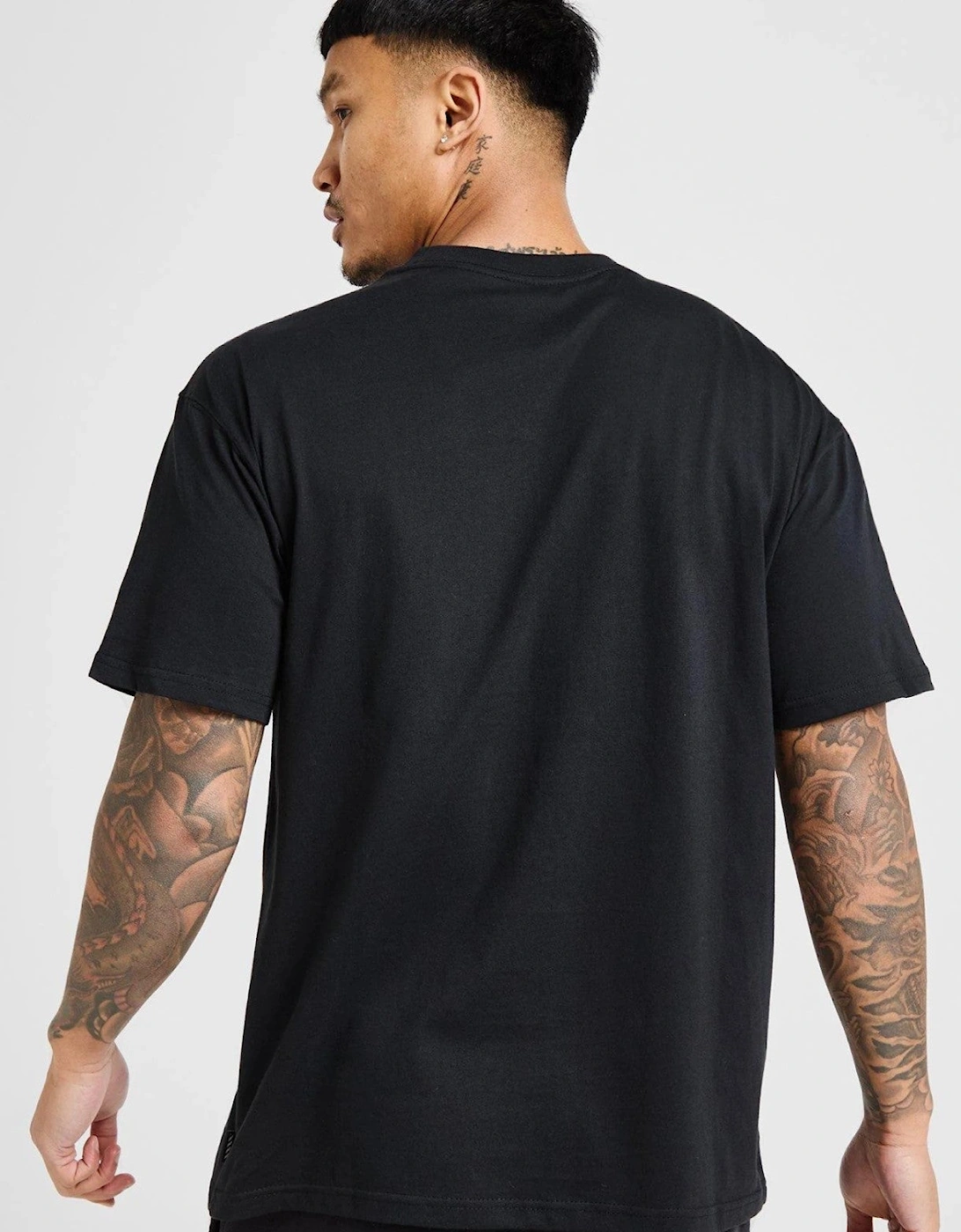 Nike Mens M90 Hazard Cotton Sportswear T Shirt in Black
