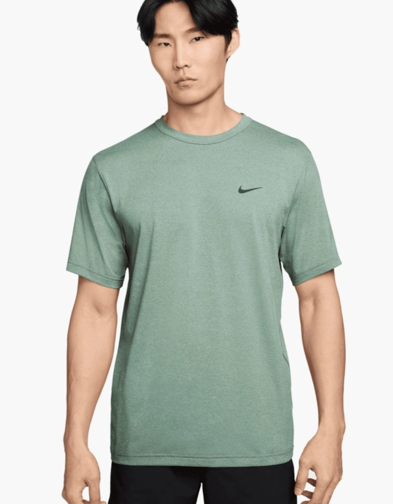 Nike Mens Hyverse Dri-FIT UV Fitness Sportswear T Shirt in Green
