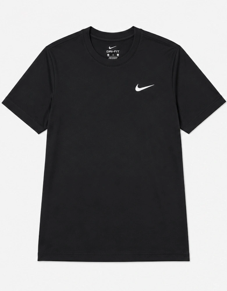 Nike Mens Hyverse Dri-FIT UV Fitness Sportswear T Shirt in Black