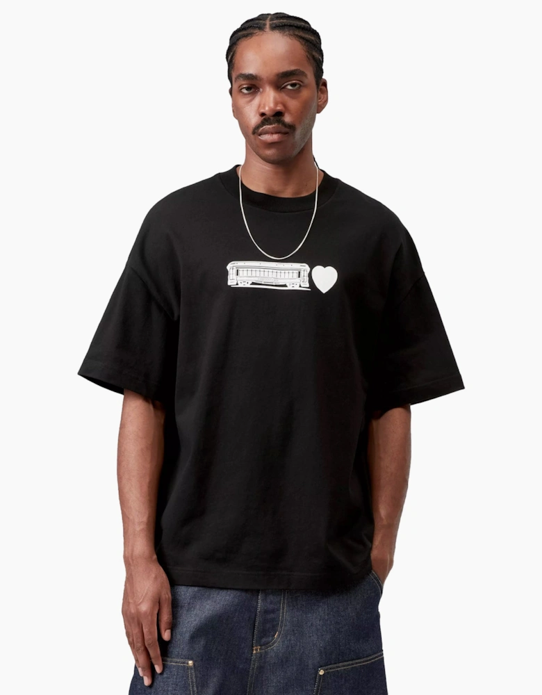 Carhartt WIP S/S Deconstructed Label T-Shirt Black