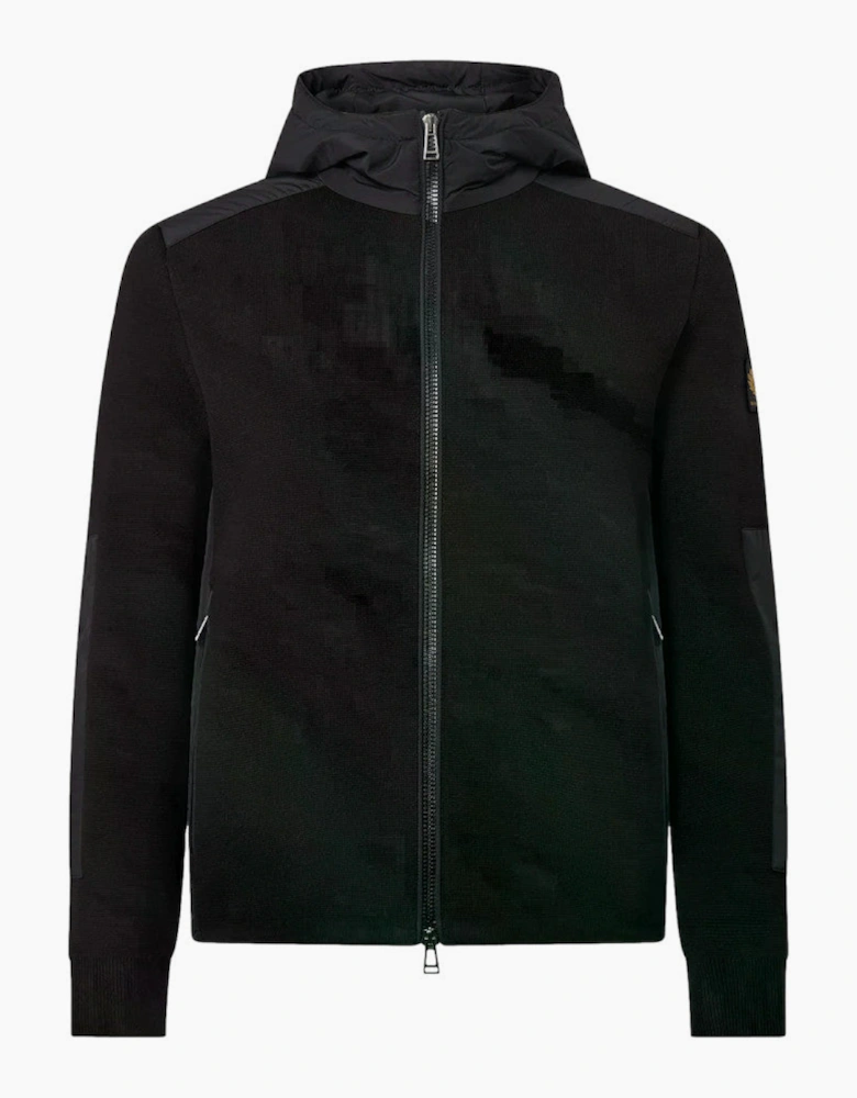 Belstaff Console Mixed Media Jacket Black