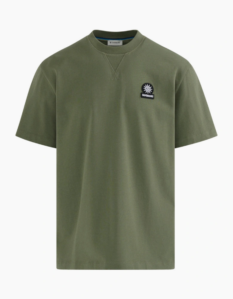 Sandbanks Relaxed Fit T-Shirt Olive