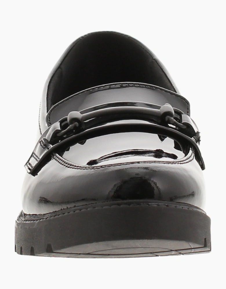 Hush Puppies Girls School Shoes Hazel Patent Leather UK Size