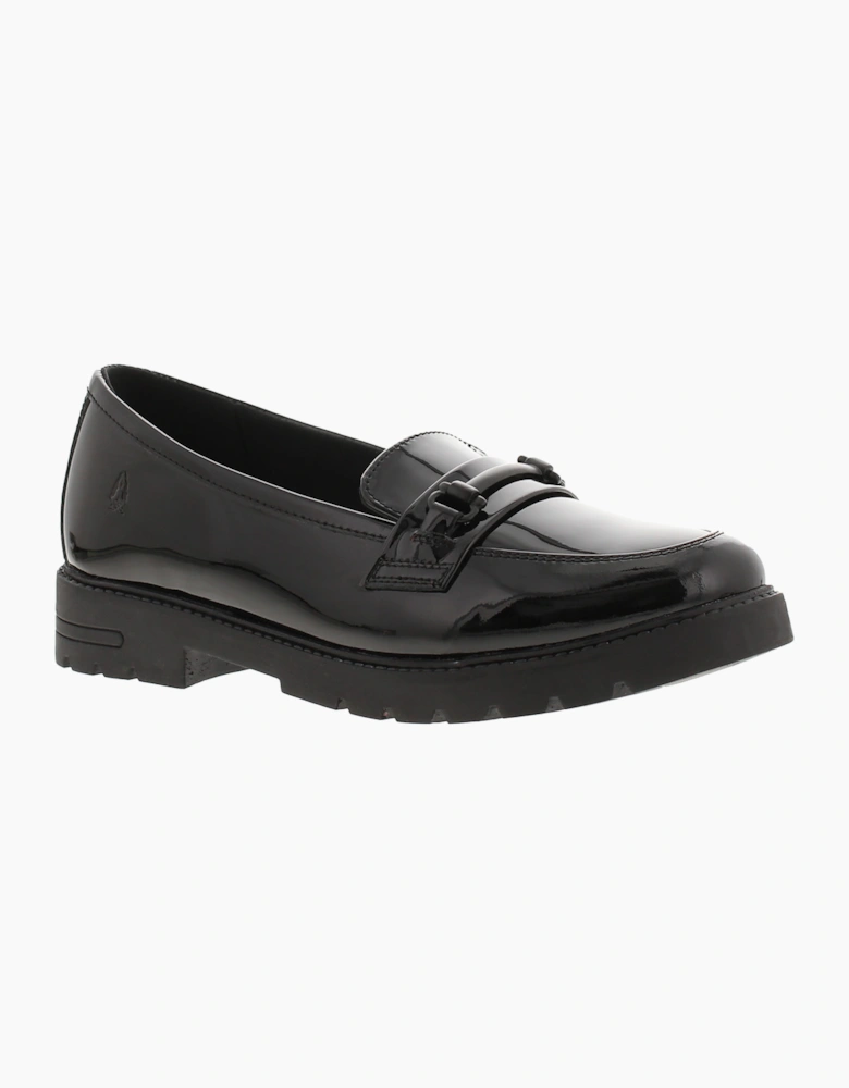 Hush Puppies Girls School Shoes Hazel Patent Leather UK Size