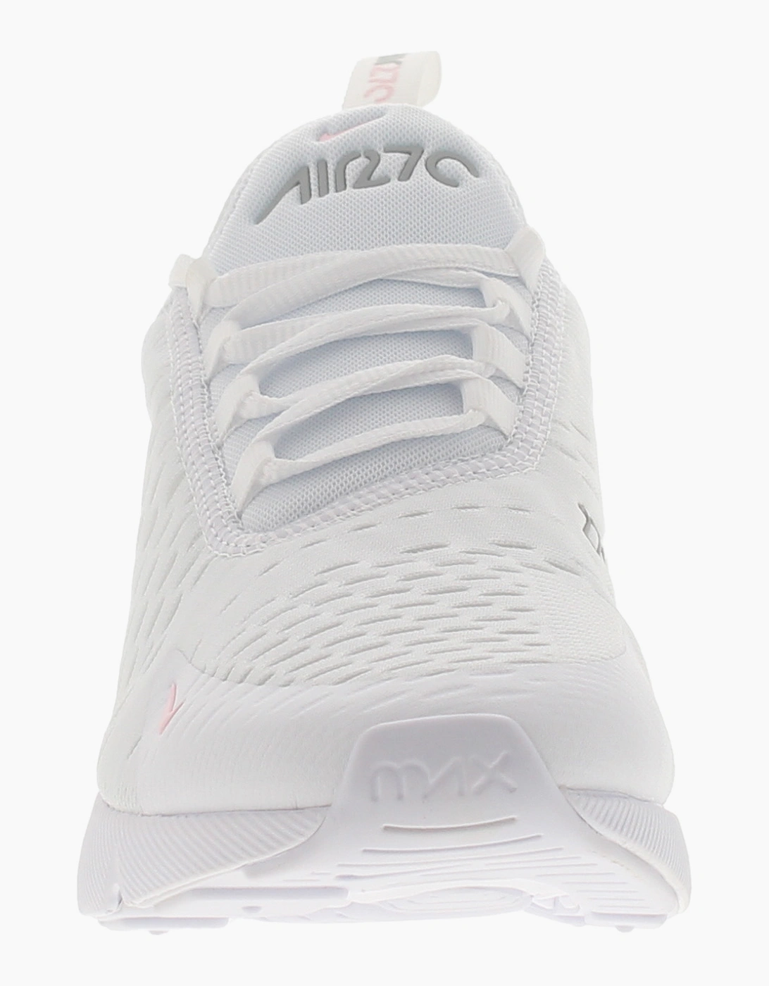 Nike Girls Trainers Air Max 270 Gs Lace Up white pink UK Size