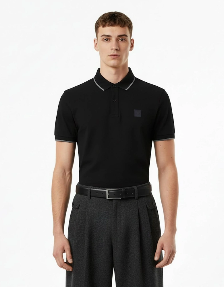 Pique Logo Polo Shirt