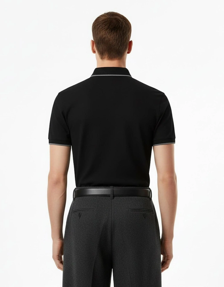 Pique Logo Polo Shirt