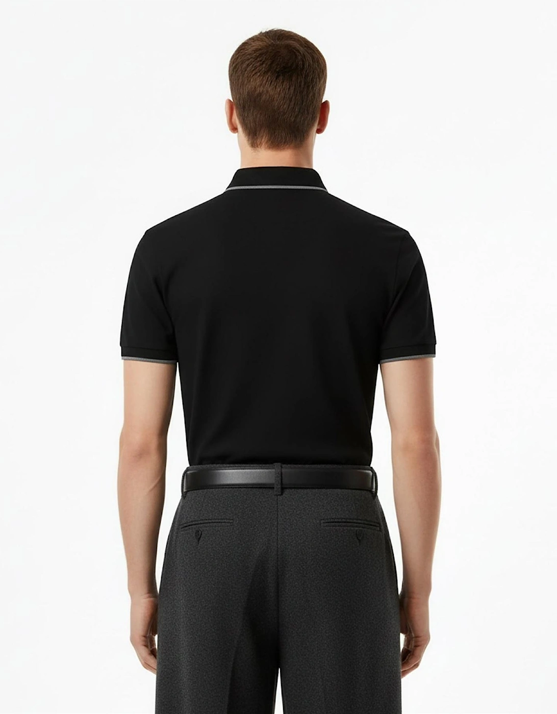 Pique Logo Polo Shirt