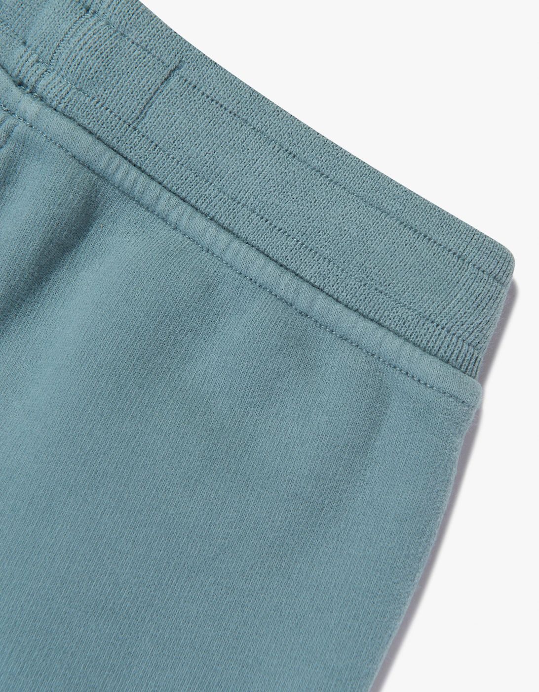 Stone Island Boys Brushed Cotton Fleece Joggers in Blue