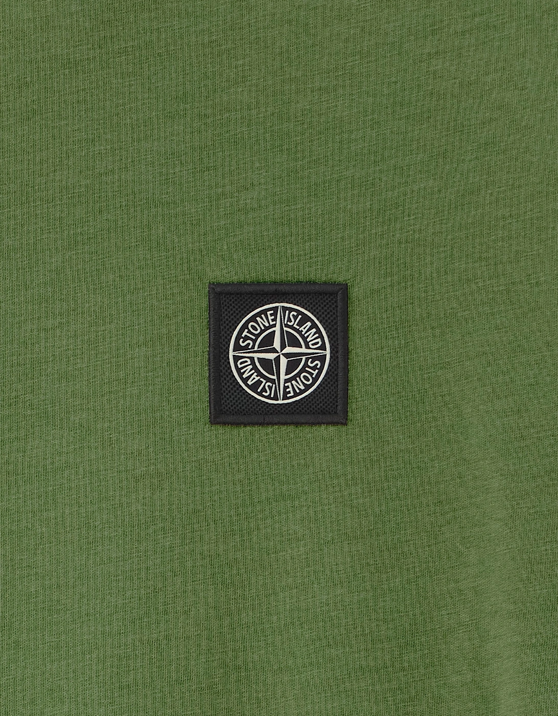 Stone Island Boys 30/1 Cotton Jersey T-Shirt in Green