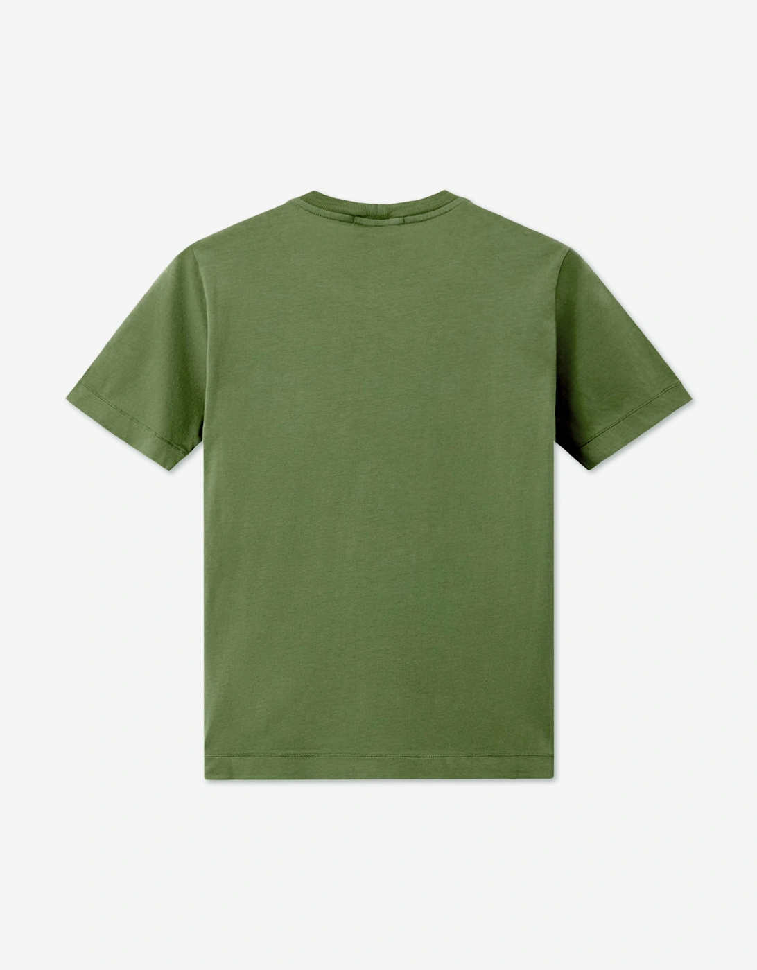 Stone Island Boys 30/1 Cotton Jersey T-Shirt in Green