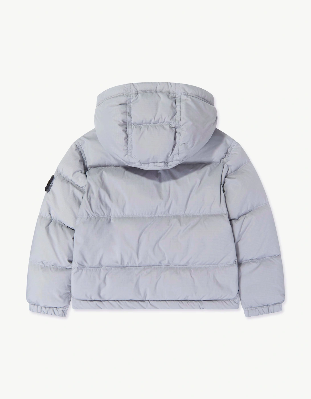 Stone Island Boys Matt Ripstop Cordura Puffer Jacket in Grey
