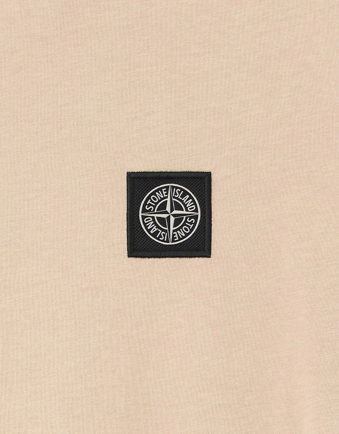 Stone Island Boys 30/1 Cotton Jersey T-Shirt in Beige