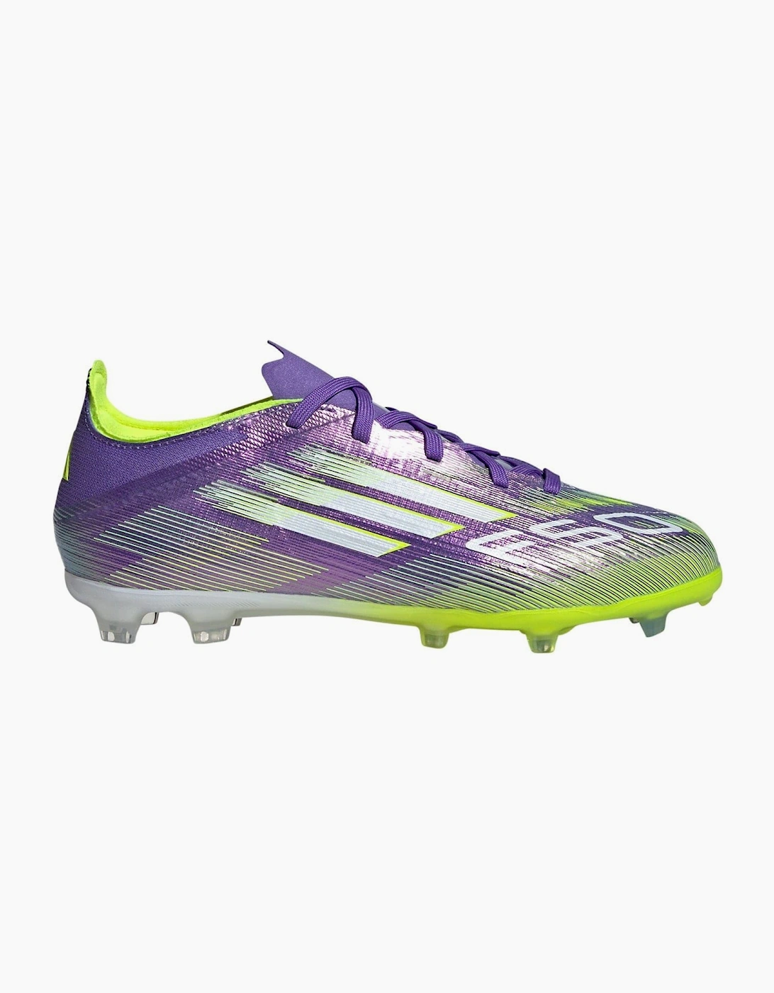 Adidas Boy's F50 Elite Childrens Firm Ground Football Boots - Purple - Size: C10 28