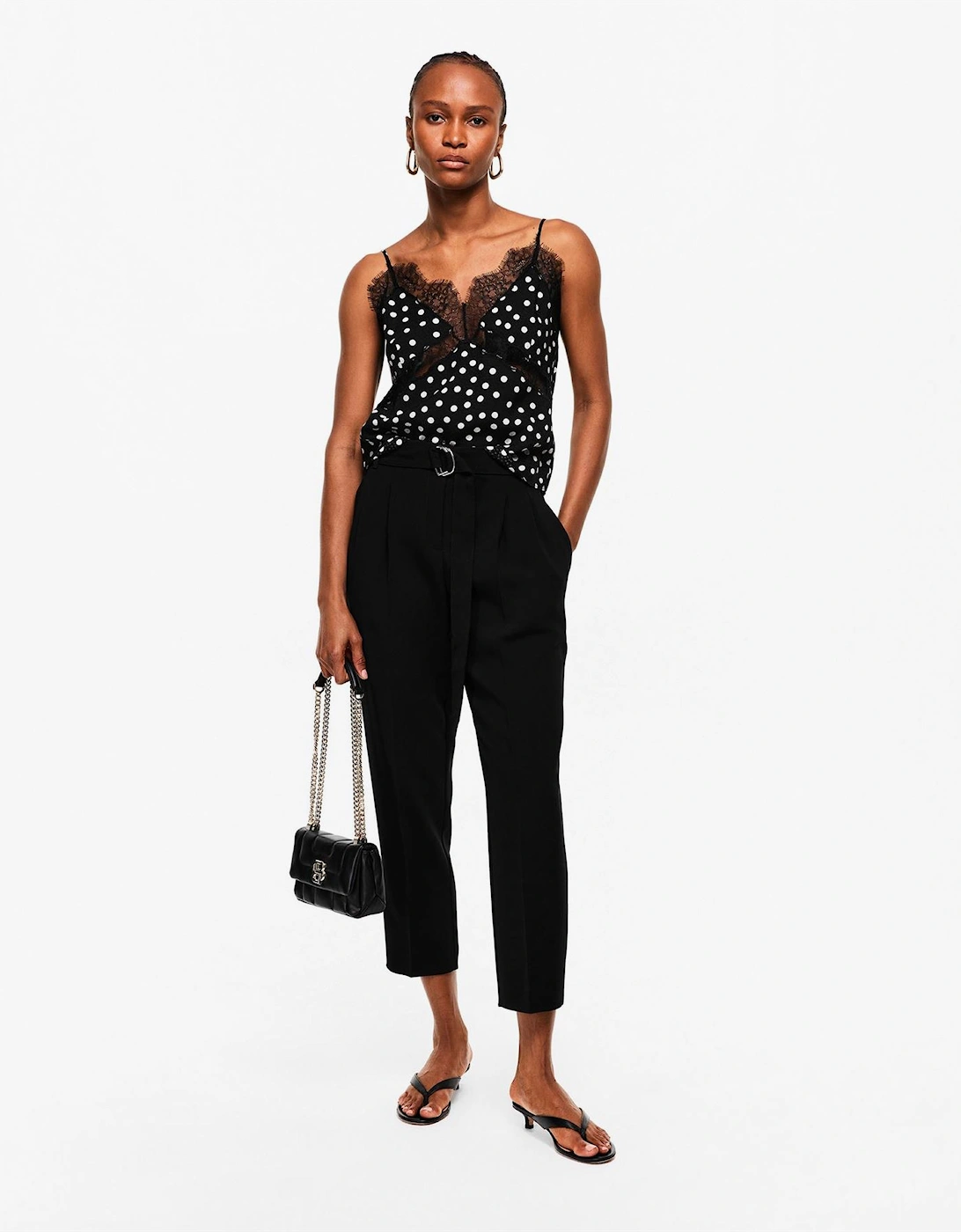 Womens Tapiah Straight Trousers