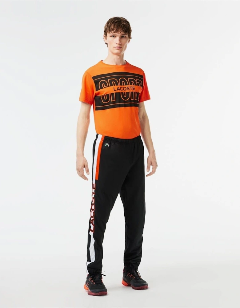 Solid Patterned Slim Joggers