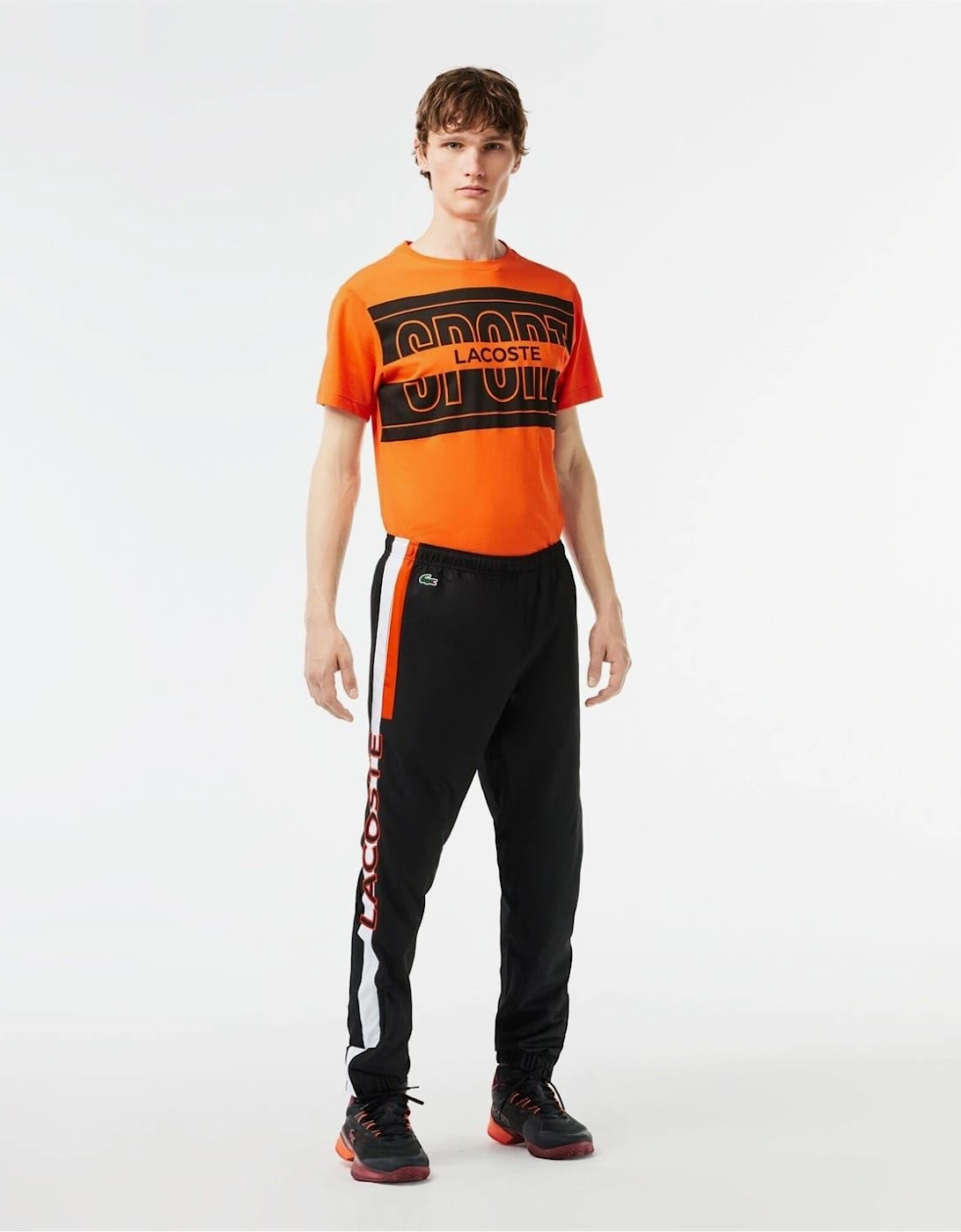 Solid Patterned Slim Joggers