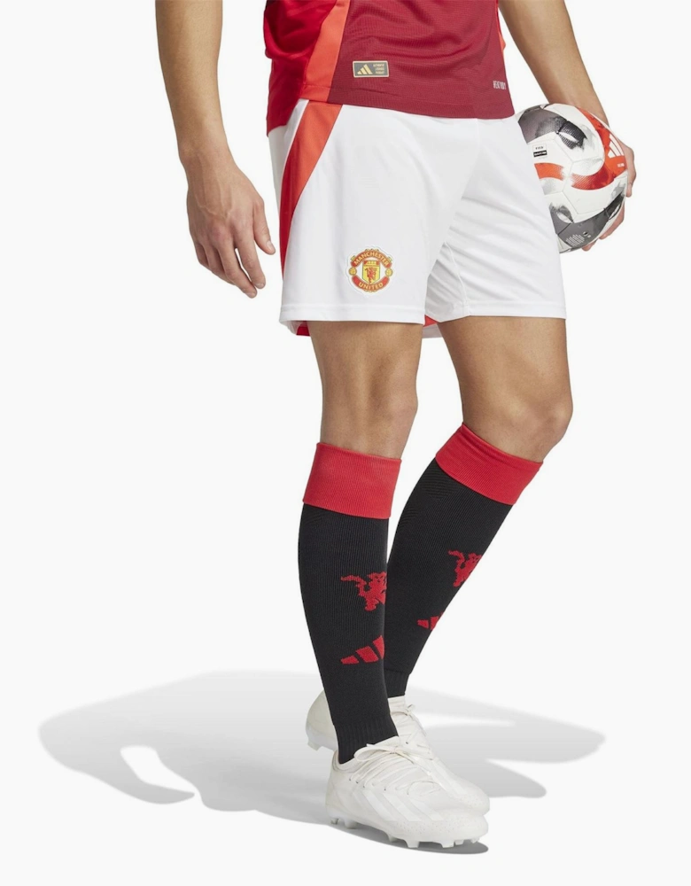 Manchester United Home Shorts 2024 2025 Adults