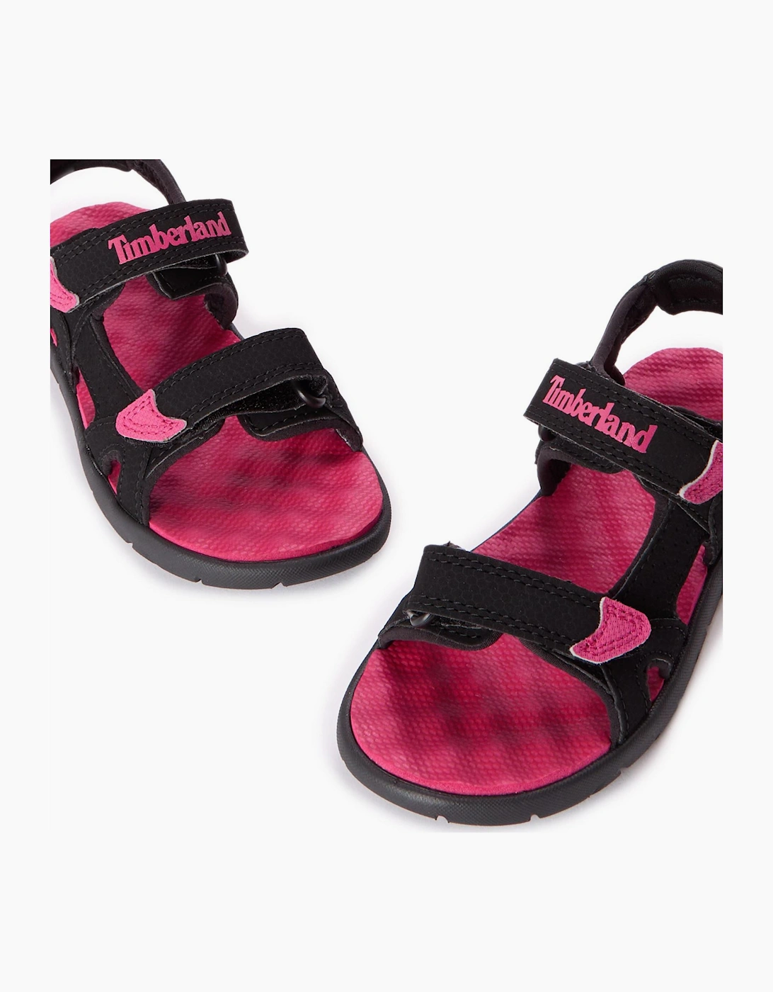 Perkins Row Textured Open Toe Sandals
