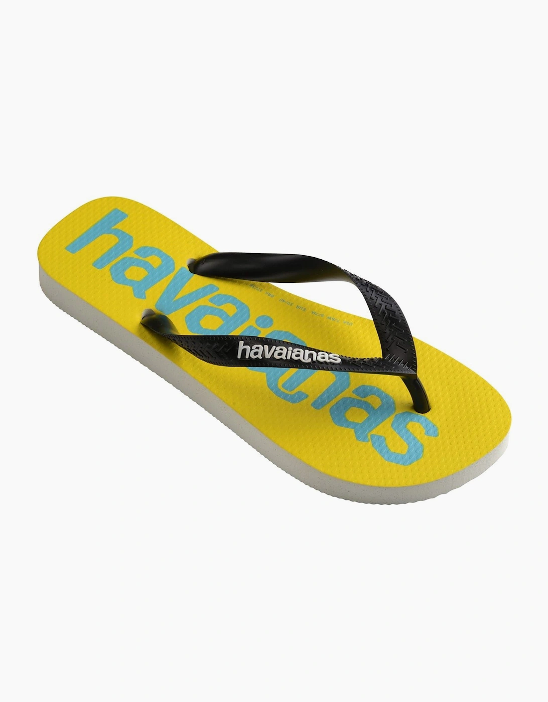 Womens Hav. Top Logomania 2 Navy Blue 39 4 Flip Flops