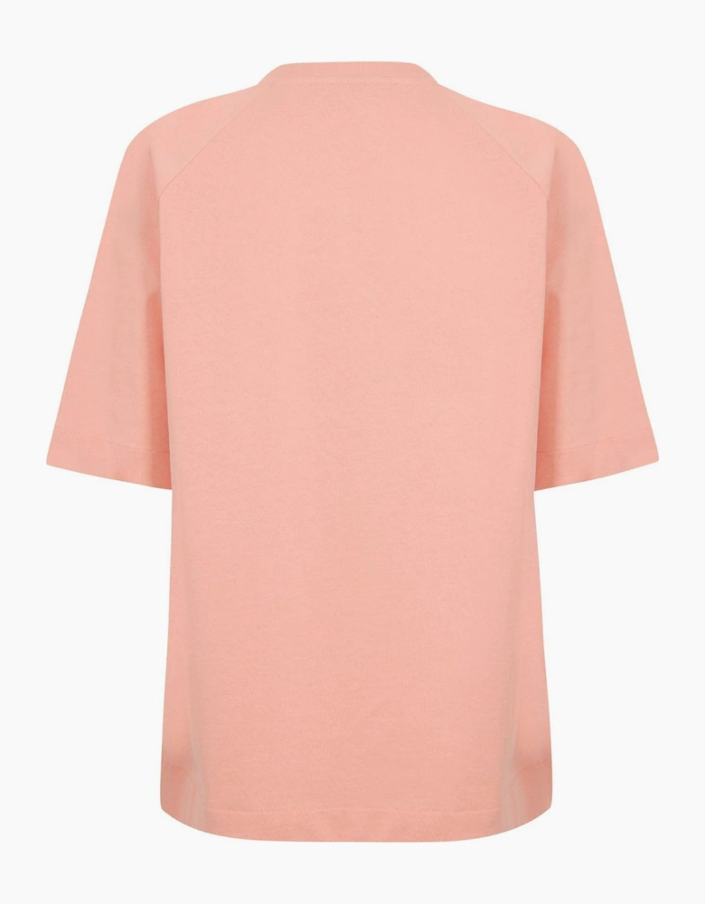 Flowers Crew Neck Short Sleeve T-Shirt