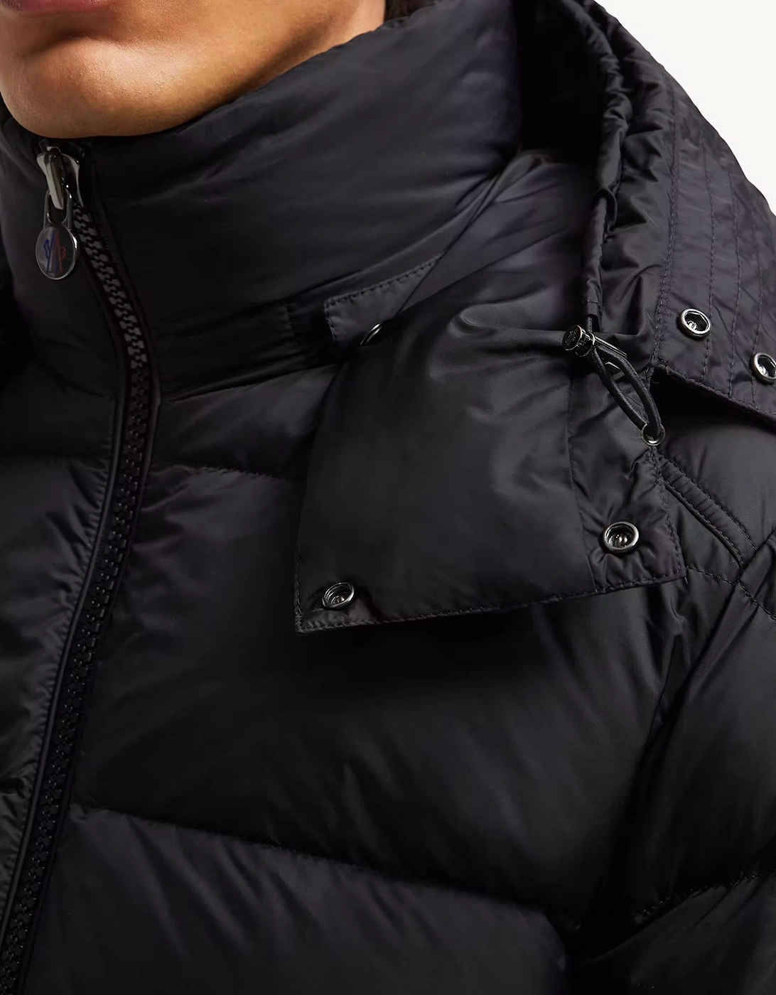 Moncler Maya Fur Jacket Black