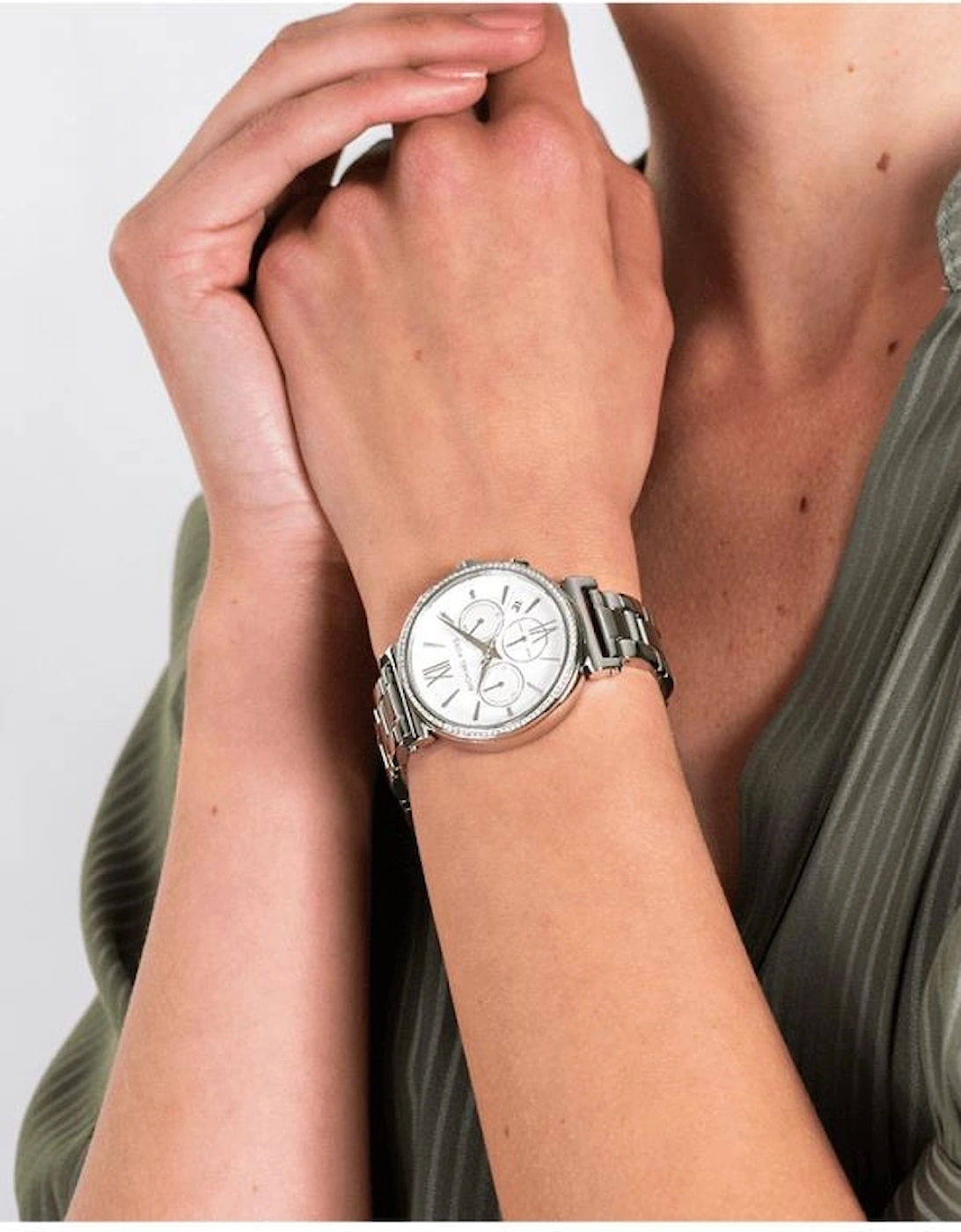 Michael Kors MK6575 Sofie Chronograph Silver Dial Women's Watch