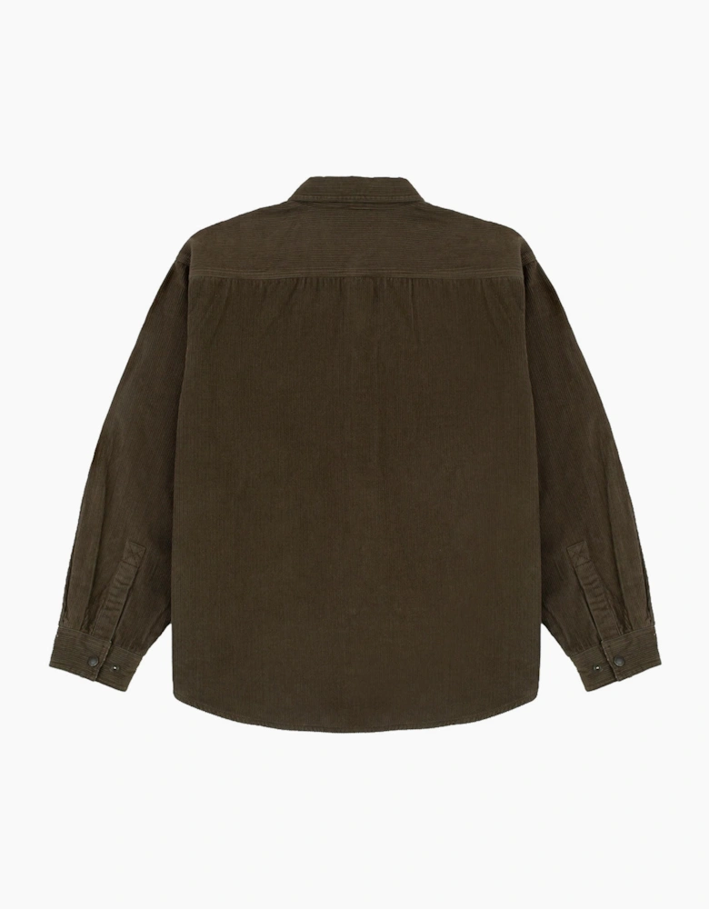 Dubbleware Lined Snap Corduroy Overshirt