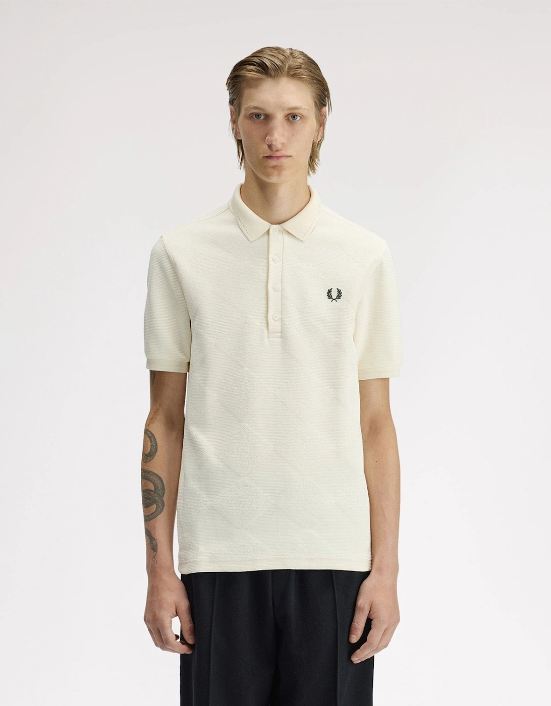 Fred Perry Jacquard Polo Shirt