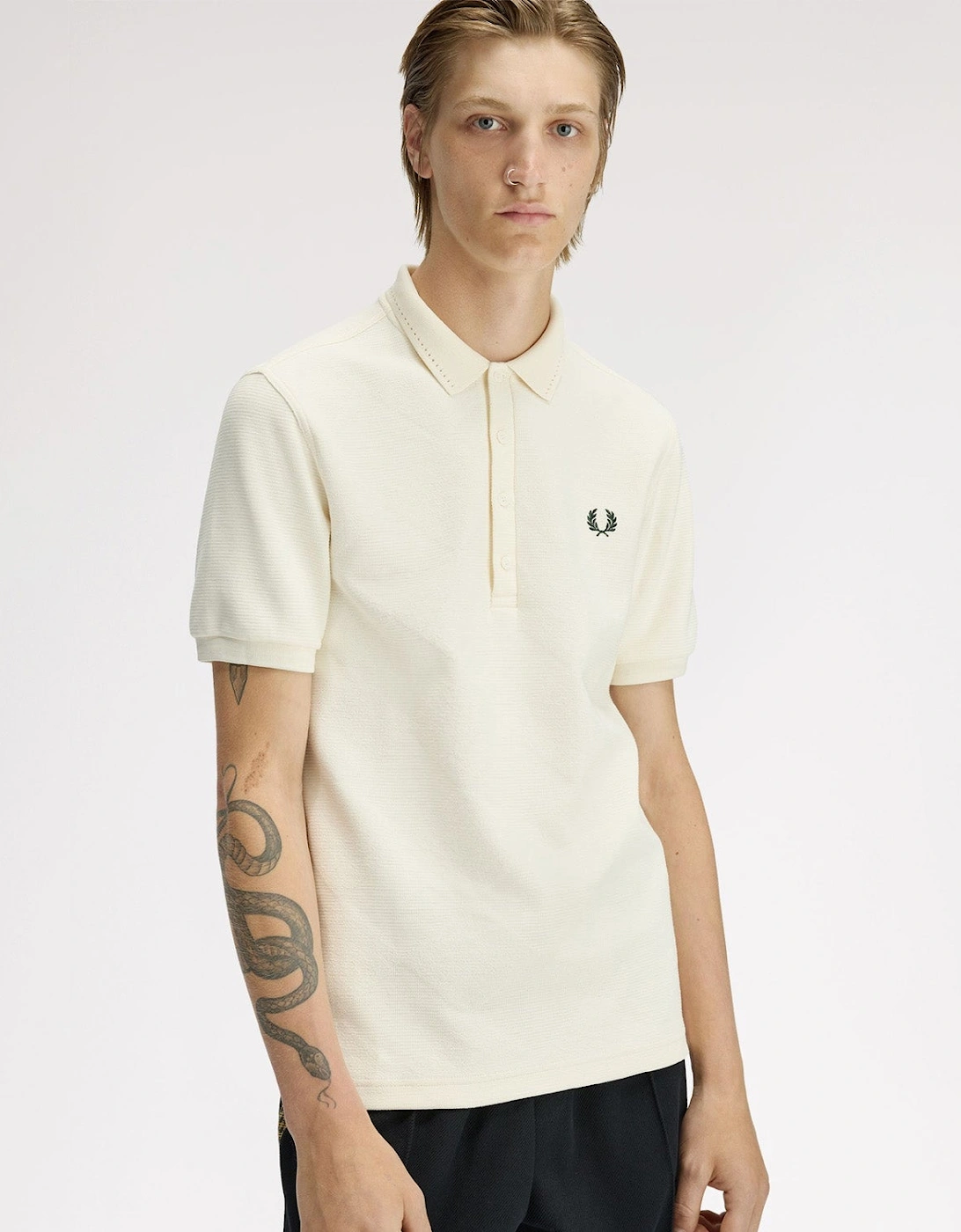Fred Perry Jacquard Polo Shirt